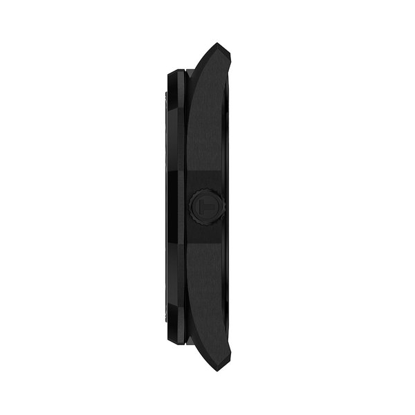 Tissot PRC 100 Solar fekete számlapos és fémszíjas férfi karóra T1514223305100