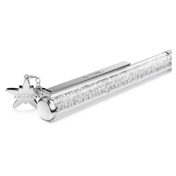 Swarovski Crystalline ezüst-fehér toll csillaggal 5717136