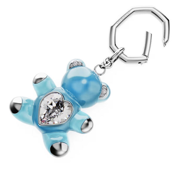Swarovski Kék Teddy maci kulcstartó kristállyal 5733826
