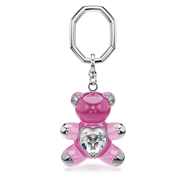 Swarovski Rózsaszín Teddy maci kulcstartó kristállyal 5735365