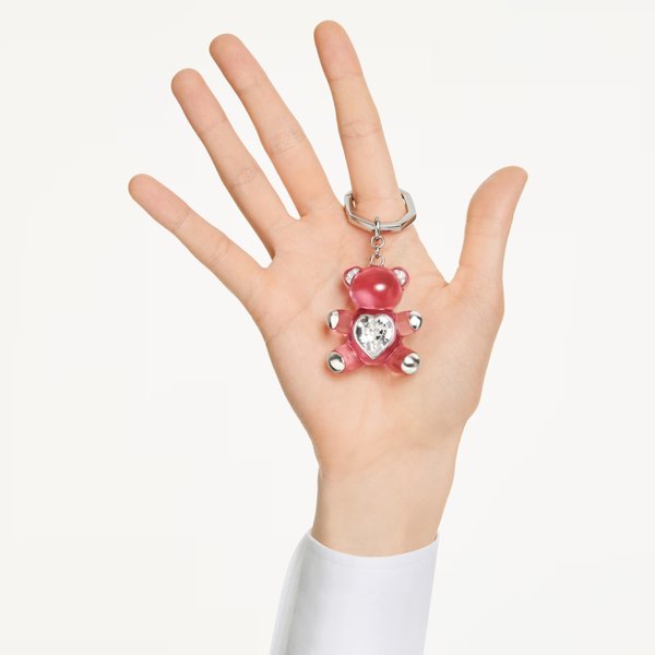 Swarovski Rózsaszín Teddy maci kulcstartó kristállyal 5735365