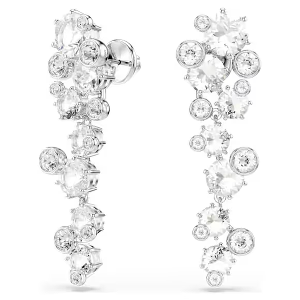 Swarovski Constella ezüst színű csepp alakú fülbevaló 5732252