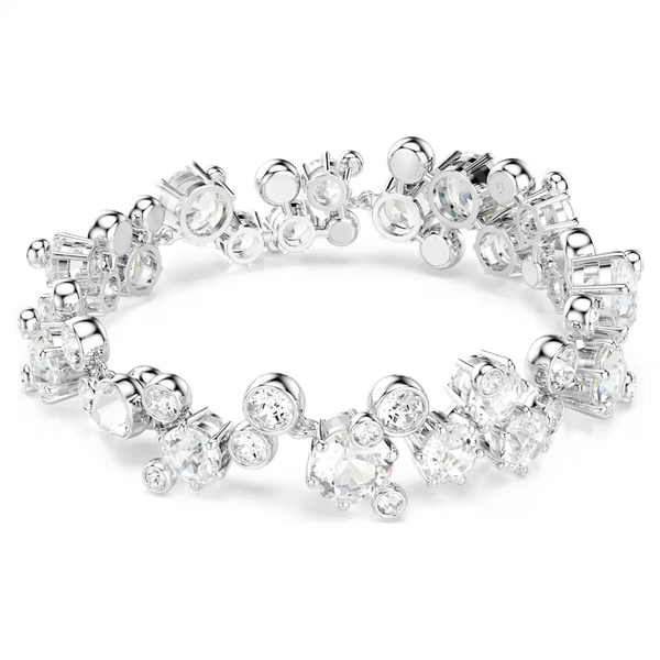 Swarovski Constella ezüst színű karkötő áttetsző kristályokkal 5722469
