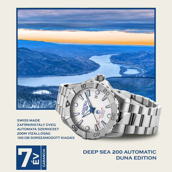 Roamer Deep Sea 200 Automatic DUNA Limited Edition férfi karóra 860983411571