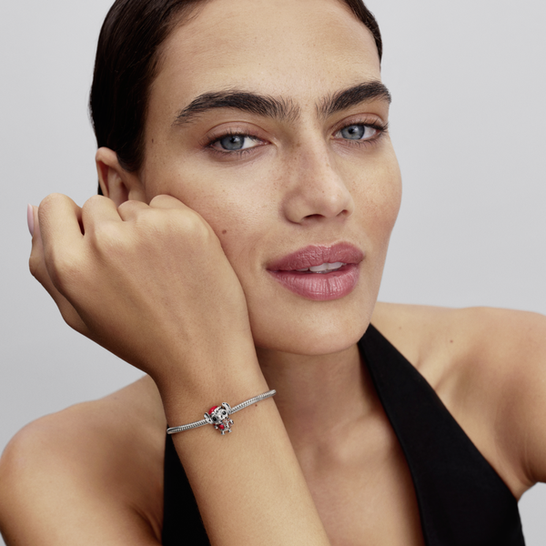 Pandora ékszer Karácsonyi Stitch ezüst charm 794377C01