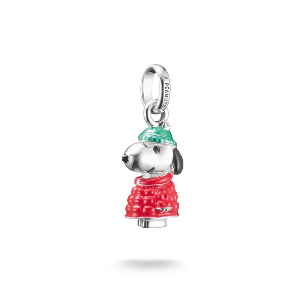 Thomas Sabo Snoopy télikabátban ezüst connect charm CC1309-664-7