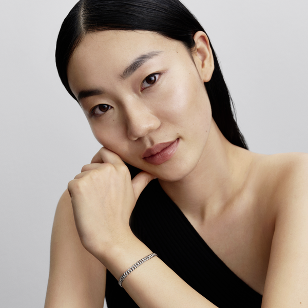 Pandora ékszer Kubai láncos ezüst karkötő 