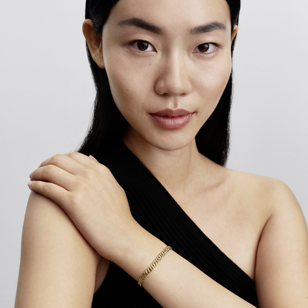 Pandora ékszer Kubai láncos shine karkötő 