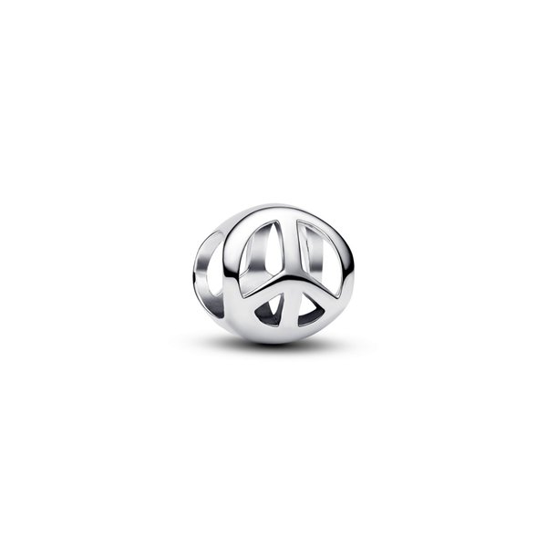 Pandora ékszer Béke jel ezüst mini charm 794512C00