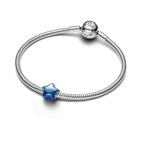 Pandora ékszer Unicef kék csillag ezüst charm 794382C01