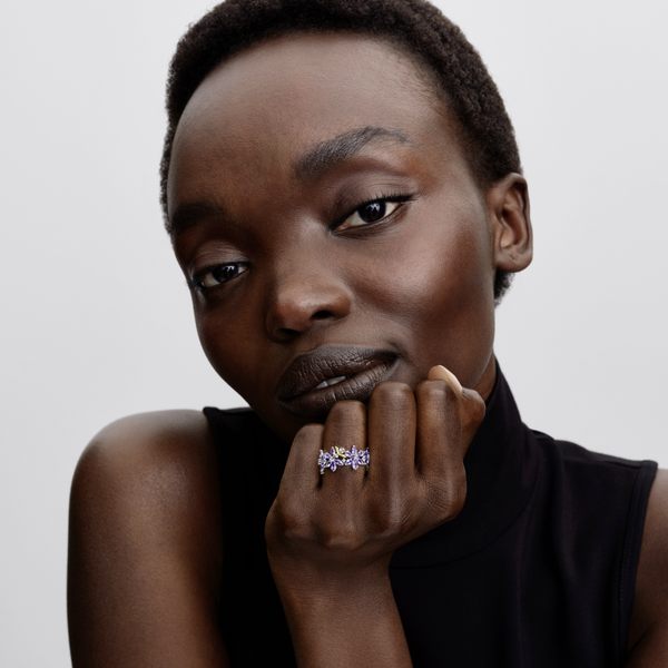 Pandora ékszer Bridgerton herbárium és méhecske ezüst gyűrű 