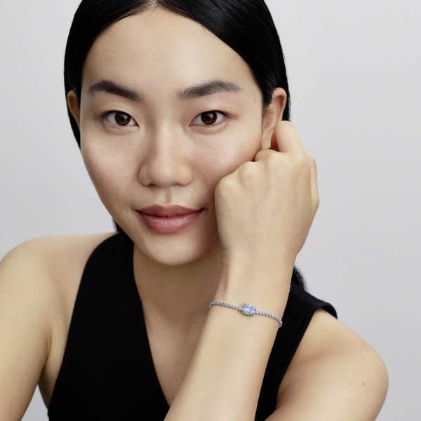 Pandora ékszer Bridgerton méhecske ezüst tenisz karkötő 