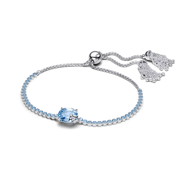 Pandora ékszer Bridgerton méhecske ezüst tenisz karkötő 