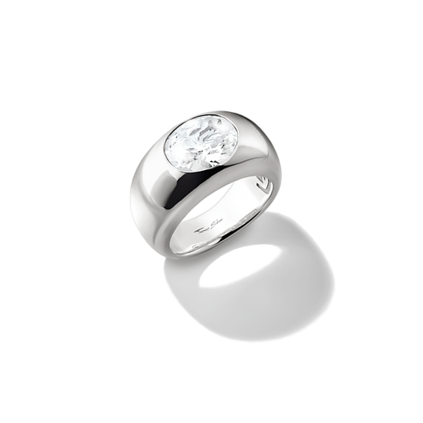 Thomas Sabo Ezüst vastag gyűrű cirkónia kővel 