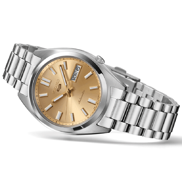 Seiko 5 Sports SNX Vintage Gold Collection 'In Gold Cufflinks' férfi karóra - SRPL59K1 SRPL59K1