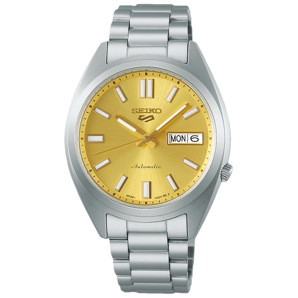 Seiko 5 Sports SNX Vintage Gold Collection 'In Gold Cufflinks' férfi karóra - SRPL59K1 SRPL59K1