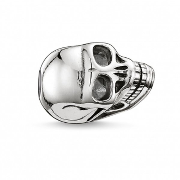Thomas Sabo Kis koponya ezüst karma gyöngy K0064-001-12