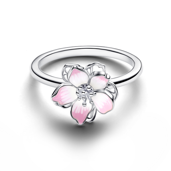 Pandora ékszer Cseresznye virág ezüst gyűrű 