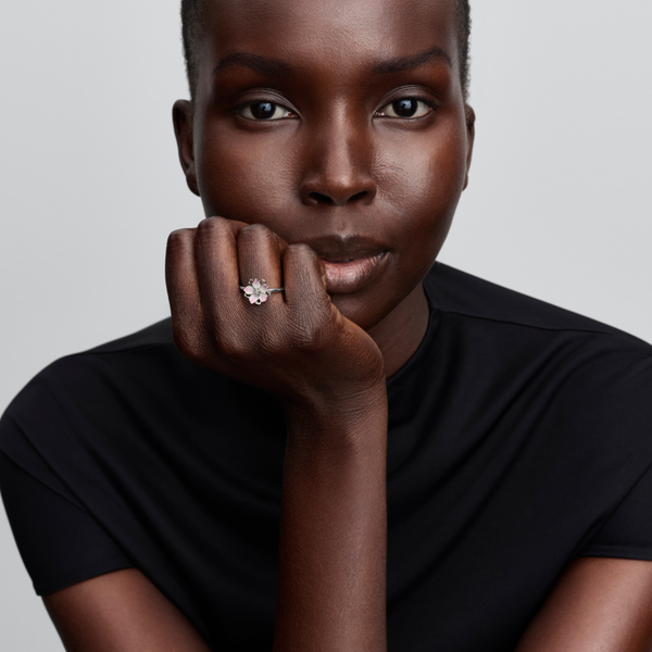 Pandora ékszer Cseresznye virág ezüst gyűrű 