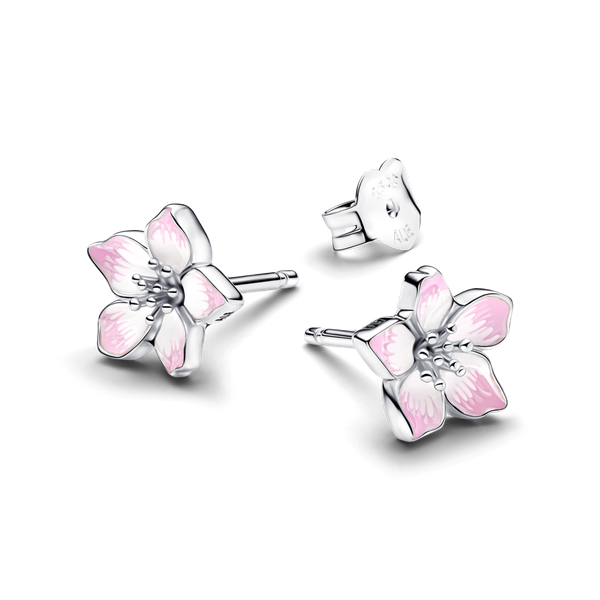 Pandora ékszer Cseresznye virág ezüst fülbevaló 294370C01