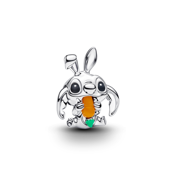 Pandora ékszer Disney Stitch Húsvéti nyúl ezüst charm 794498C01