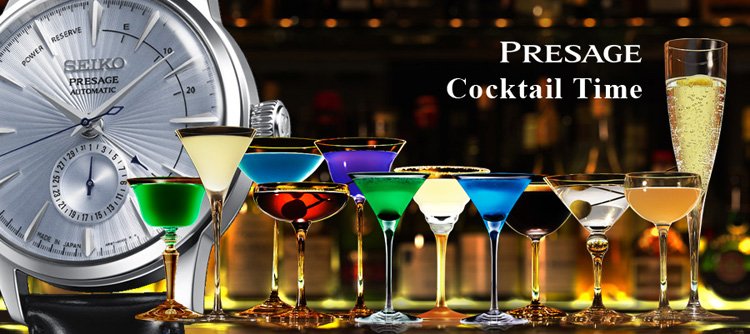 Seiko Presage Cocktail Time karórák