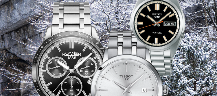 Férfi órák karácsonyra: Seiko, Tissot, Roamer 