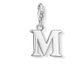 Thomas Sabo M betű ezüst charm 0187-001-12