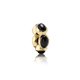 Pandora ékszer Arany fekete onix spacer 750802ON