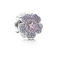 Pandora ékszer Káprázatos kankalin ezüst charm cirkóniával 791481PCZ