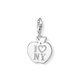 Thomas Sabo I love NEW YORK ezüst charm 1092-001-12
