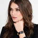 Thomas Sabo Fekete bőr szíjas női karóra WA0234-213-203