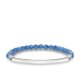 Thomas Sabo Fazettált dumortierit ezüst karkötő LBA0001-624-32-L17.5
