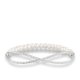 Thomas Sabo Végtelen ezüst tenyésztett gyöngy karkötő cirkóniával LBA0005-167-14-L17.5