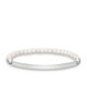 Thomas Sabo Tenyésztett gyöngy karkötő gravírozható ezüst lappal - Love Bridge 