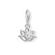 Thomas Sabo Lótusz virág ezüst charm cirkóniával 1300-051-14