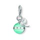 Thomas Sabo Földgömb és galamb ezüst charm tűzzománccal 1349-664-31