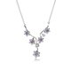 Pandora ékszer Nefelejcs ezüst nyaklánc cirkóniával 590519ACZ-45