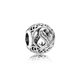 Pandora ékszer S betű ezüst charm 791863CZ