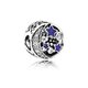 Pandora ékszer Vintage éjszakai égbolt ezüst charm 791992CZ