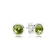 Pandora ékszer Augusztus ezüst fülbevaló peridottal 290738PE