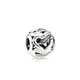 Pandora ékszer Áttört szerelemszalag ezüst charm cirkóniával 792046CZ
