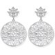 Thomas Sabo Lótusz ornament ezüst fülbevaló gyémánttal D_H0008-725-21