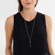 Thomas Sabo Ezüst nyaklánc kereszt medállal gyémánttal D_KE0024-725-14-L80