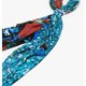 Desigual Slim Rectangle blue sál 72W9GC4