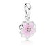 Pandora ékszer Magnólia függő ezüst charm 792086PCZ