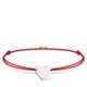 Thomas Sabo Textil karkötő gravírozható ezüst szívvel LS006-173-10-L20