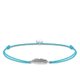 Thomas Sabo Textil karkötő ezüst tollal LS009-907-31-L20