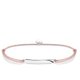 Thomas Sabo Drap textil karkötő gravírozható ezüst lappal LS011-173-19-L20