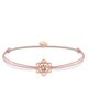 Thomas Sabo Textil karkötő rozé lótusz virággal LS016-898-19-L20